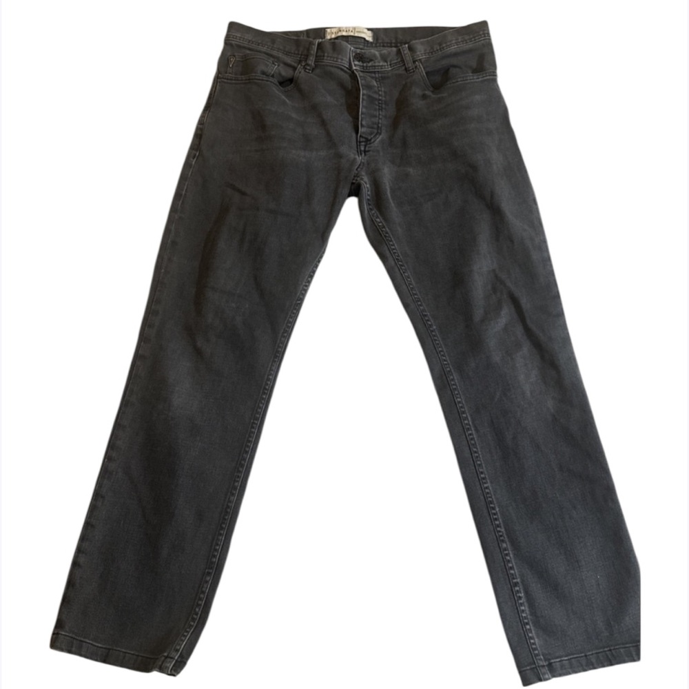 STANGATA Mens Jeans 36/32 Gray‎ Modern Clásics